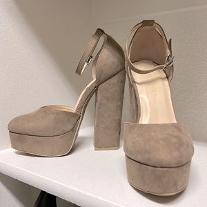 Suede Platforms